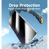 MAGIC JOHN Samsung Galaxy S25 Ultra Privacy Tempered Glass Screen Protector-Black-2 Pack - 3 of 4