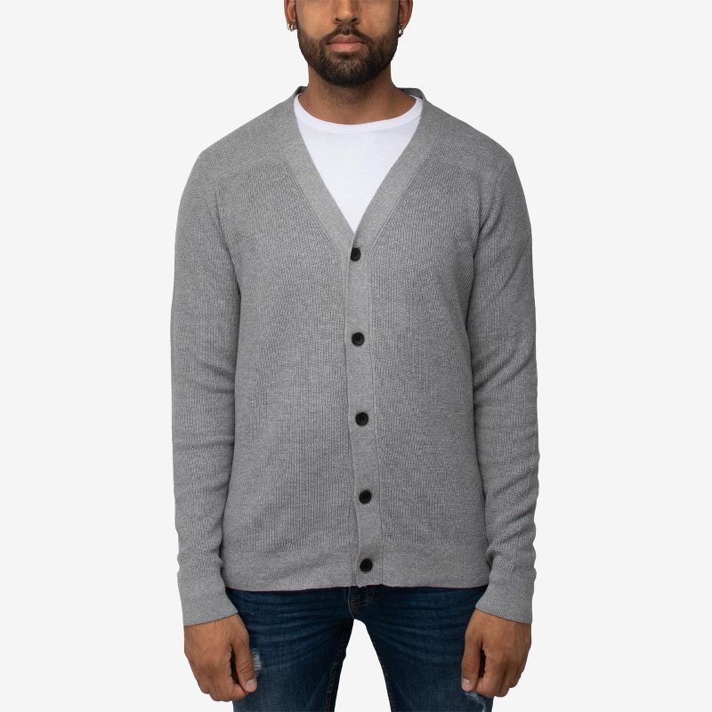 X RAY Men's Cotton Cardigan Sweater, 1 of 6
