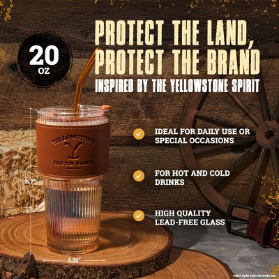 Dragon Glassware Yellowstone Drinking Glasses - Thumbnail 4