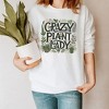 Simply Sage Market Women's Graphic Sweatshirt Crazy Plant Lady Colorful - 2 of 3