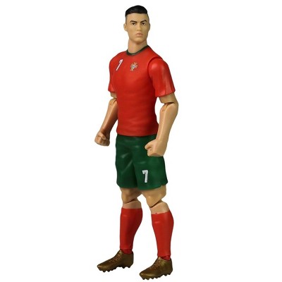 8" Cristiano Ronaldo Collectible Soccer Action Figure with Ball