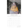 2026 Square Wall Calendar, New York Limelight, 16-Month Passport Collection Theme with 180 Reminder Stickers (12x12 In) - 3 of 4