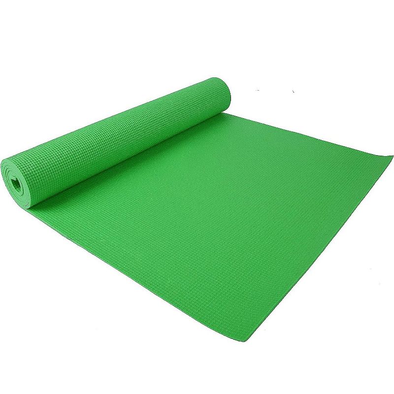 BalanceFrom All Purpose High Density Non-Slip Exercise 1/4" Yoga Mat with Carrying Strap, 2 of 5