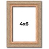 PosterPalooza | Photo Size Deco Brown Picture Frame - UV Acrylic, Foam Board Backing, Hanging Hardware - 2 of 4