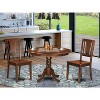 Round Kitchen Table Set with Dinette Chairs - 5 Piece Dining Room Table Set - 2 of 4