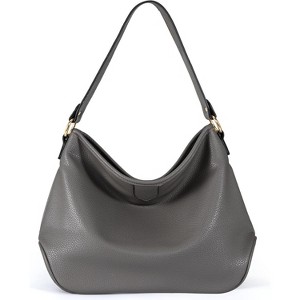 Purses and Handbags Classic Top Handle Shoulder Satchel Bags with Detachable Strap - 1 of 4