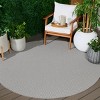 Terrace TER810 Power Loomed UV Resistant Stain Resistant Non-Shedding Indoor/Outdoor Rugs - Safavieh - 2 of 4
