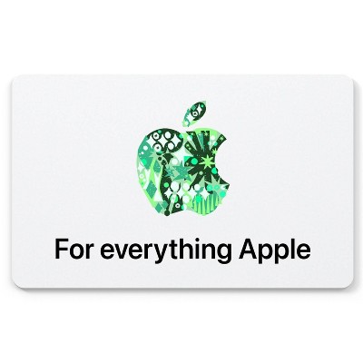$100 Apple Gift Card Holiday Limited Edition - App Store, iTunes, iPhone, iPad, AirPods, and accessories - Green (Email Delivery)