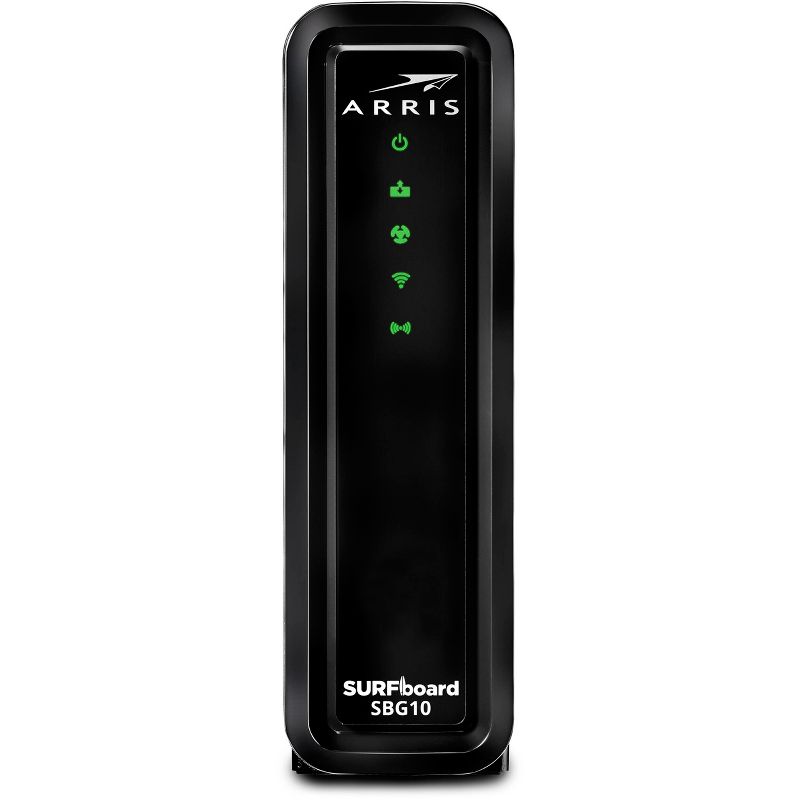 ARRIS SURFboard SBG10-RB DOCSIS 3.0 16 x 4 Gigabit Cable Modem & AC1600 Wi-Fi Router - Certified Refurbished, 1 of 5