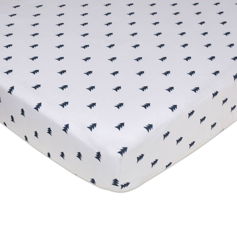 Lolli Living Peaks Baby Fitted Sheet - Geometric, 1 of 5