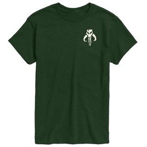 Men's - The Mandalorian - Mando Icon Short Sleeve Graphic T-Shirt - 1 of 3