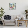 Stupell Industries Bright Boho Flowers Black Framed Floater Canvas Wall Art - 2 of 4