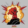 Men's Marvel: Deadpool & Wolverine Deadpool Mermaid T-Shirt - 2 of 4