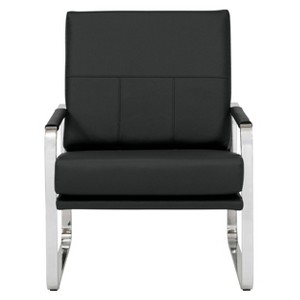 Allure Modern Blended Leather Accent Arm Chair - Studio Designs Home - 1 of 4