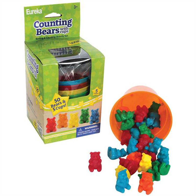 Eureka Counting Bears with Cups, 1 of 4