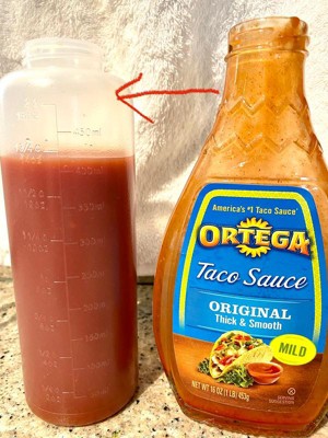 Ortega Original Thick & Smooth Mild Taco Sauce 16-oz. : Target