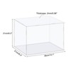 Unique Bargains Acrylic Self-Assembly Dustproof Collectibles Display Cases - 2 of 3