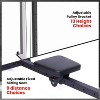 Rowing Machine, 2 in 1 Rowing & Cable Machine Adjustable LAT Pull Down for Home Gym – High/Low Pulley Stations 265LBS Capacity Compact Design - 4 of 4