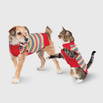 Gingerbread Playhouse Cat and Dog Sweater - Wondershop™
