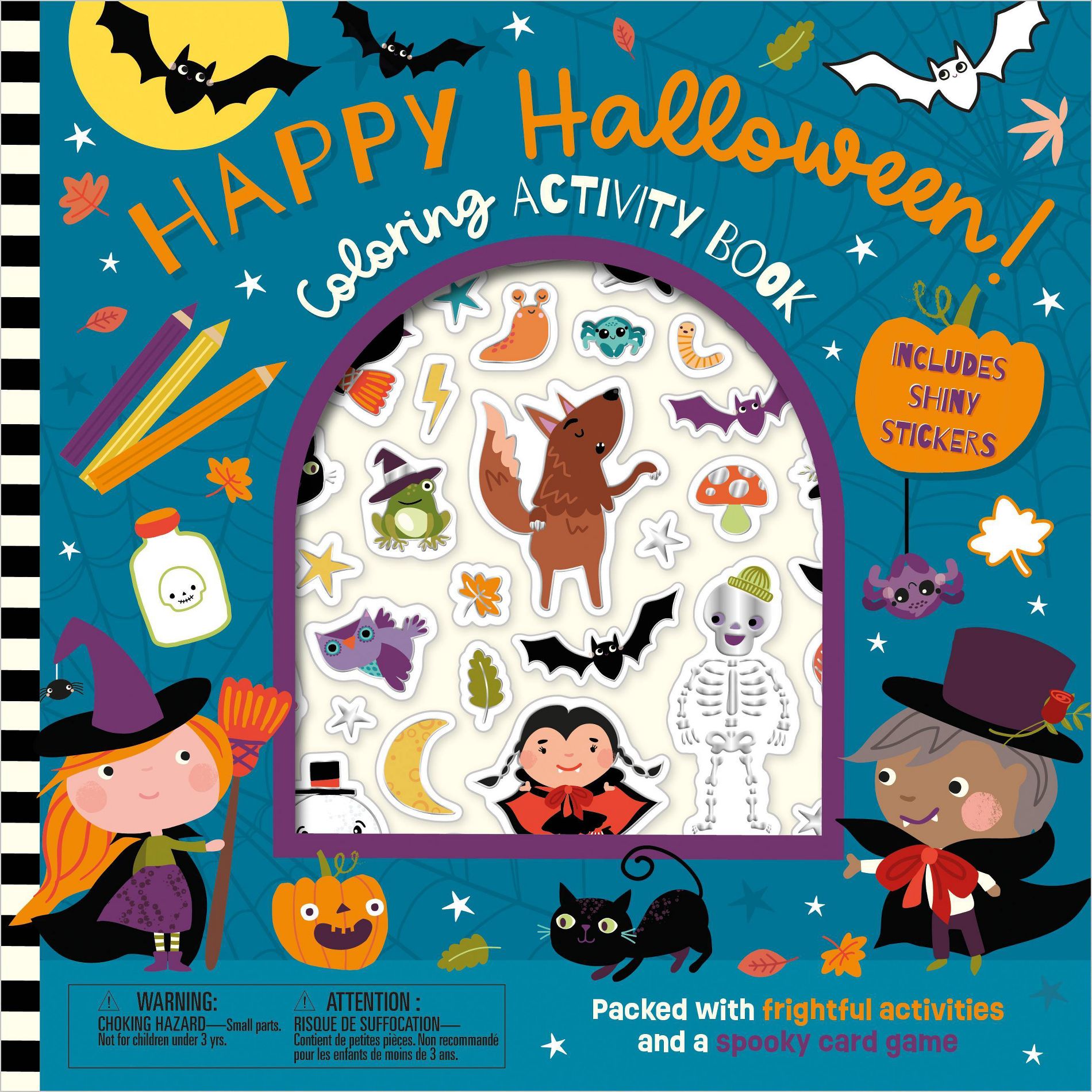 Happy Halloween! Coloring Activity Book