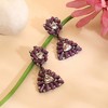 SOHI Women's Geometric Drop Earrings - 2 of 4