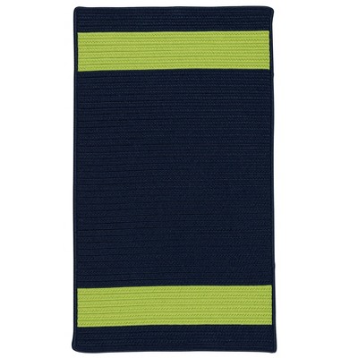 Colonial Mills Aurora Area Rug, 5' x 8', Navy Green