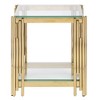Modern Coffee Table, Glass Tea Table Center End Table for Living Room and Office - 2 of 4