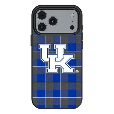 NCAA SEC Universities Plaid MagSafe Compatible Cell Phone Case for Apple iPhone 17 Series
