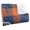 University Of Mary Campus Plaid Spirit Silky Touch Super Soft Throw Blanket 50x60 - 3 of 4