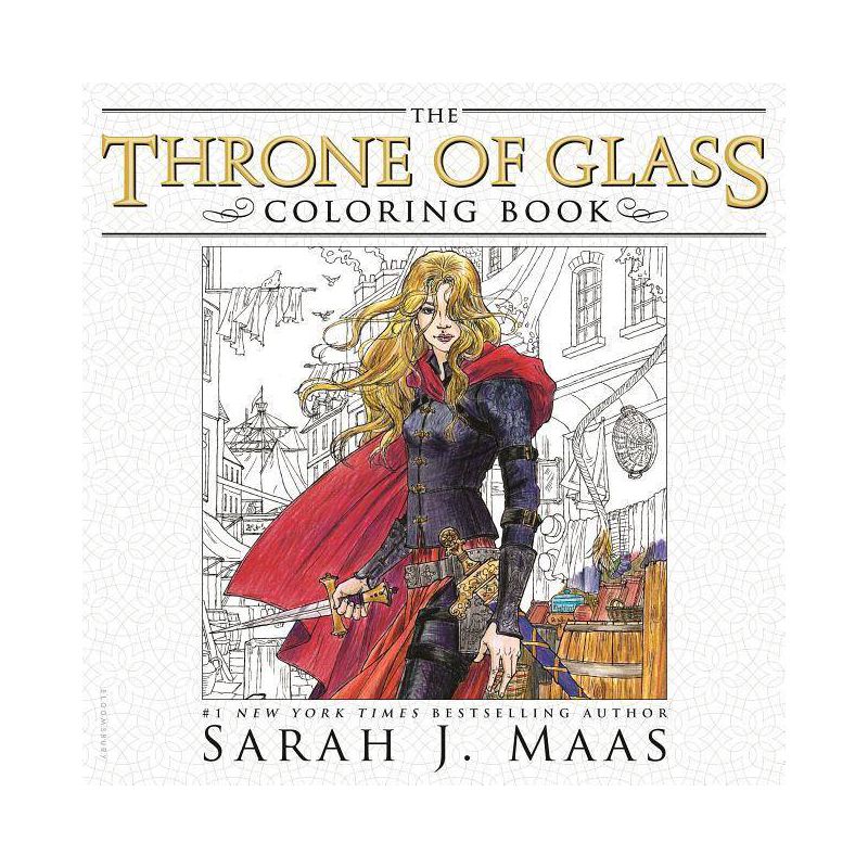 Throne of Glass Coloring Book (Paperback) (Sarah J. Maas), 1 of 2