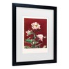 Trademark Fine Art - Pictufy  HAbrdaceous Peony no2 Matted Framed Art - 3 of 4