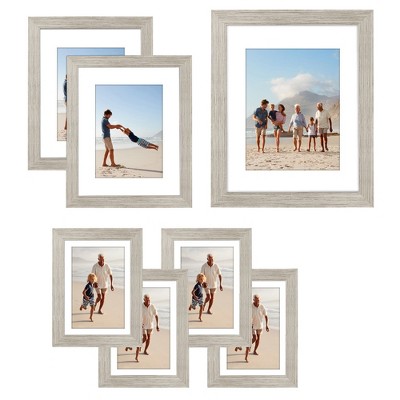 Americanflat 7 Piece Gallery Wall Frame Set to Enhance Wall Decor