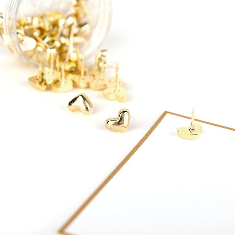 Sugar Paper Essentials 3D Heart Push Pins, 2 of 5