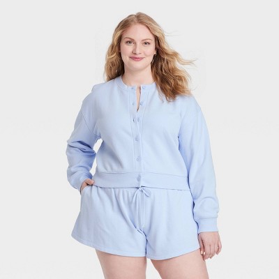 Women's Leisure Studio French Terry Cardigan - Universal Thread™