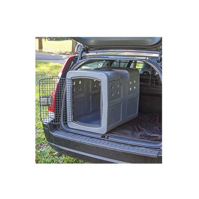 Dakota Large Dark Granite Polyethylene Dog Kennel with Ventilation