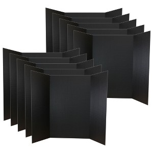 Flipside Products 1 Ply Project Board, Black, 36" x 48", Bulk Pack of 10 - 1 of 3
