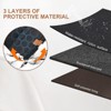 3 In 1 Laptop Bag for Men, 17Inch Laptop Backpack Computer Satchel Bag for Work/Travel/Business - 3 of 4
