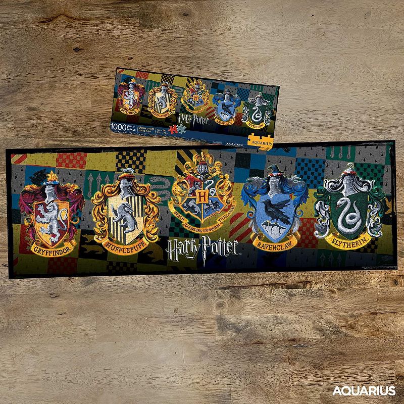 Aquarius Puzzles Harry Potter Crests Slim 1000-Piece Jigsaw Puzzle, 4 of 5