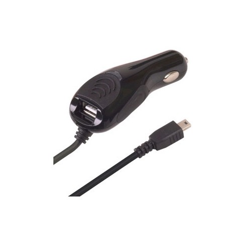 Wireless Solutions Dual Output Car charger w/ USB Port for Garmin-Asus,  Garminfone