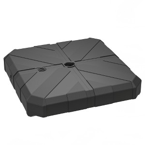 Outsunny Cantilever Offset Umbrella Base, Heavy Duty Outdoor Umbrella Stand Base, Sand/Water Filled Patio Umbrella Base for Garden Poolside - 1 of 4