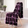 Chanasya Yoga Mindfulness Happiness Blissfulness Message Gift Throw Blanket - 4 of 4