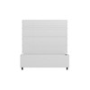 PexFix 47 in. H x 47 in. W White Metal Rectangle Wall Planter Box with Trellis for Climbing Plants - 4 of 4