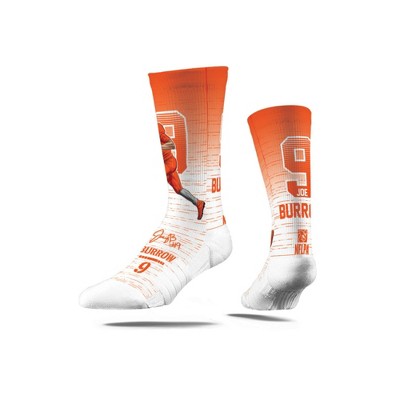 : FBF - NFL Cincinnati Bengals Player # Footwear For Men And  Women Game Day Apparel Dress Socks - Joe Burrow Medium : Sports & Outdoors