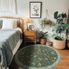 Floral Washable Rug - 2 of 4