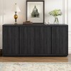 Bella Depot 63.1''W Four-Door Sideboard Cabinet - 2 of 4