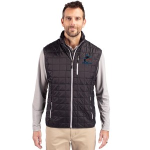 Miami Marlins Cutter & Buck Rainier PrimaLoft® Mens Eco Insulated Full Zip Puffer Vest - 1 of 1