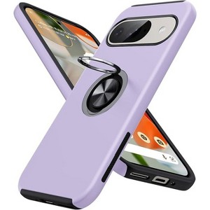 Entronix Case Compatible with Pixel 9/9 Pro - 360º Circular Ring Gripstand - 1 of 4