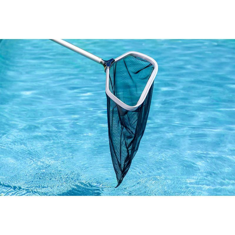 Poolmaster Commercial Collection Swimming Pool Leaf Rake with Mesh Net, 3 of 9