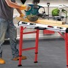 Costway Welding Table 42" x 21" with Adjustable Height 2 Bar Clamps and Carrying Handle - 2 of 4