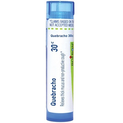 Quebracho 30C by Boiron Homeopathic Single Medicine For Cough, Cold & Flu  -  80 Pellet